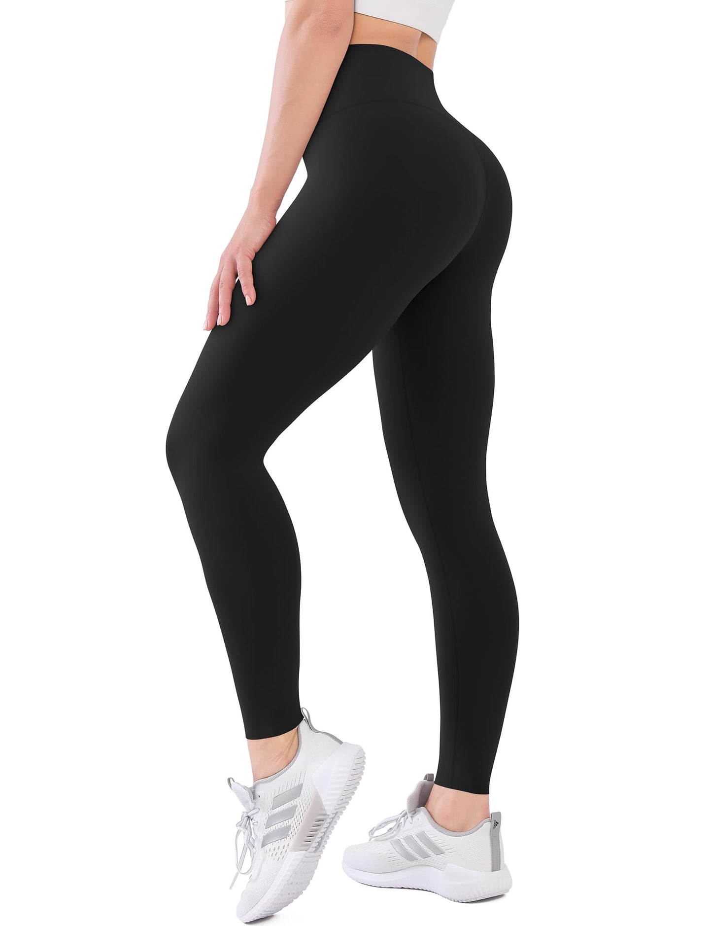 High Waisted Leggings for Women Buttery Soft Full Length Capri Workout Yoga Pants