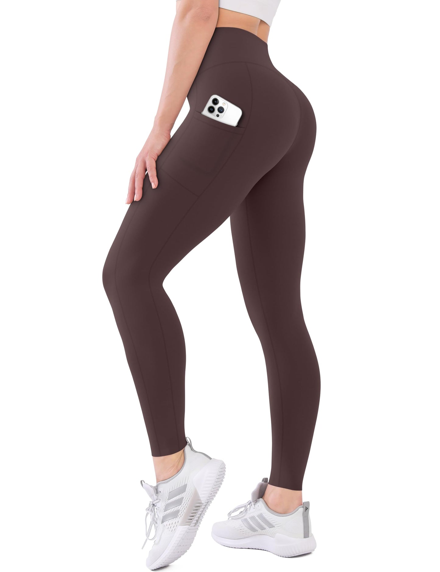 High Waisted Leggings for Women Buttery Soft Full Length Capri Workout Yoga Pants