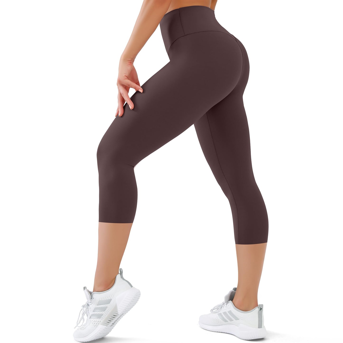High Waisted Leggings for Women Buttery Soft Full Length Capri Workout Yoga Pants