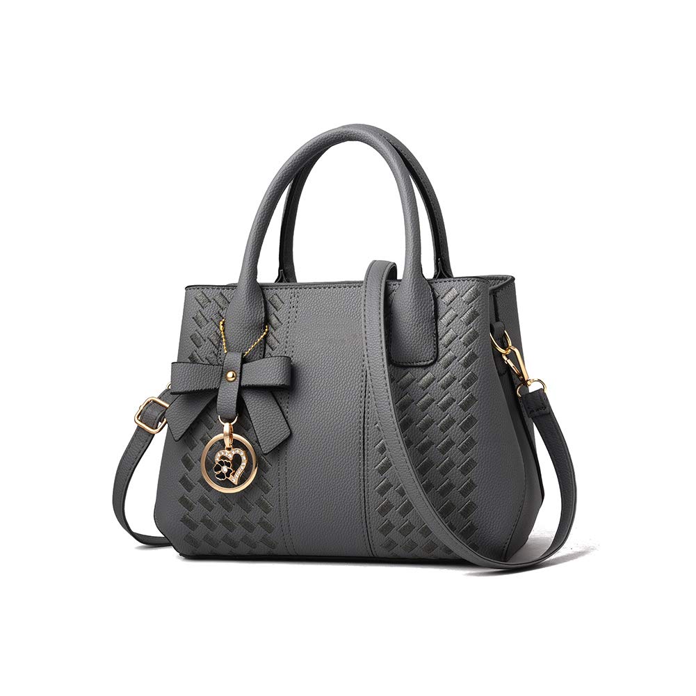 Purses and Handbags for Women Fashion Ladies PU Leather Top Handle Satchel Shoulder Tote Bags