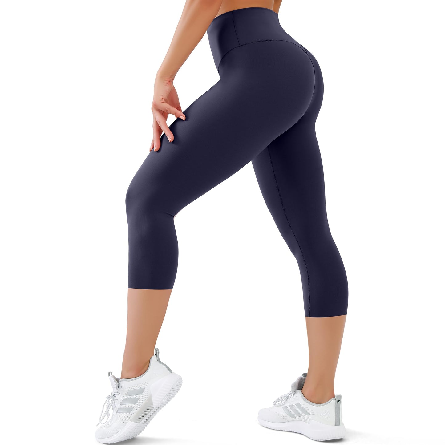 High Waisted Leggings for Women Buttery Soft Full Length Capri Workout Yoga Pants