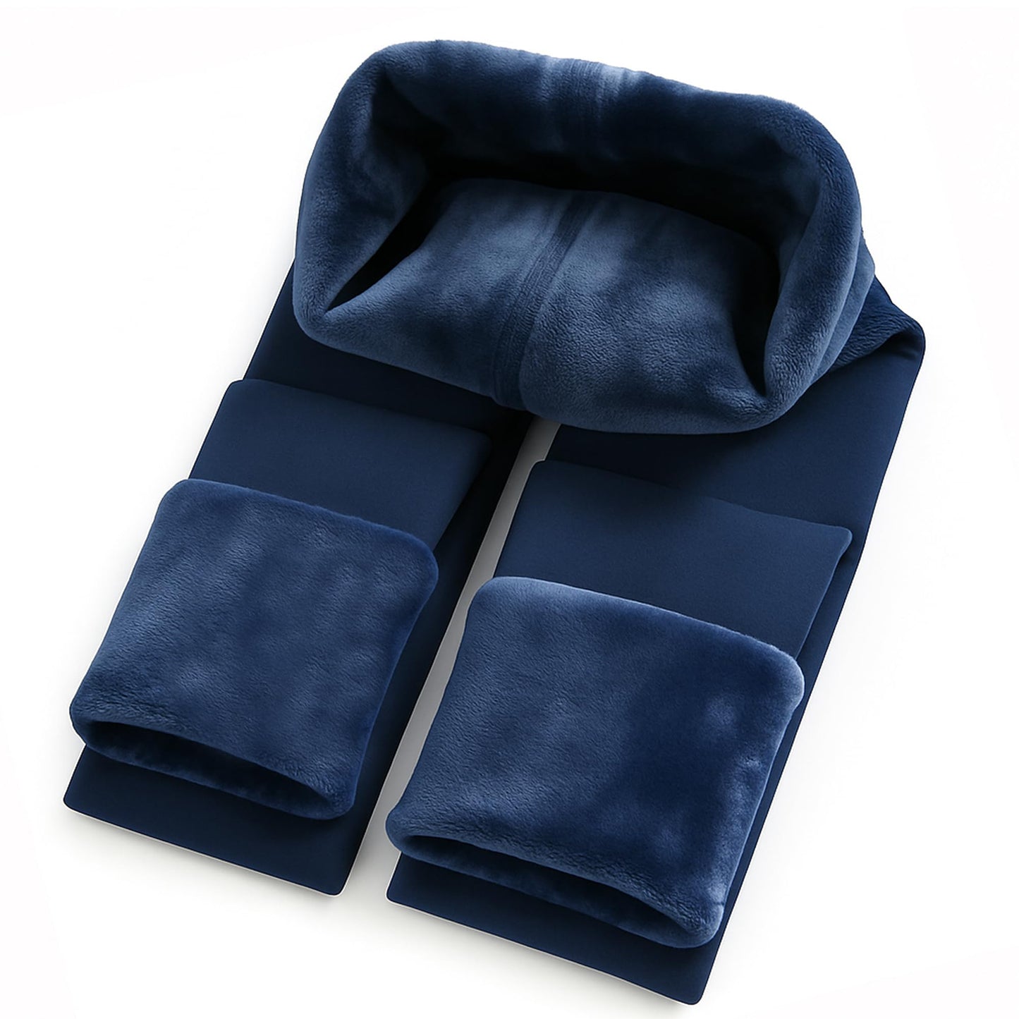 Fleece Lined Leggings for Women - High Waisted Thick Thermal Yoga Pants Soft Comfortable Velvet Tights