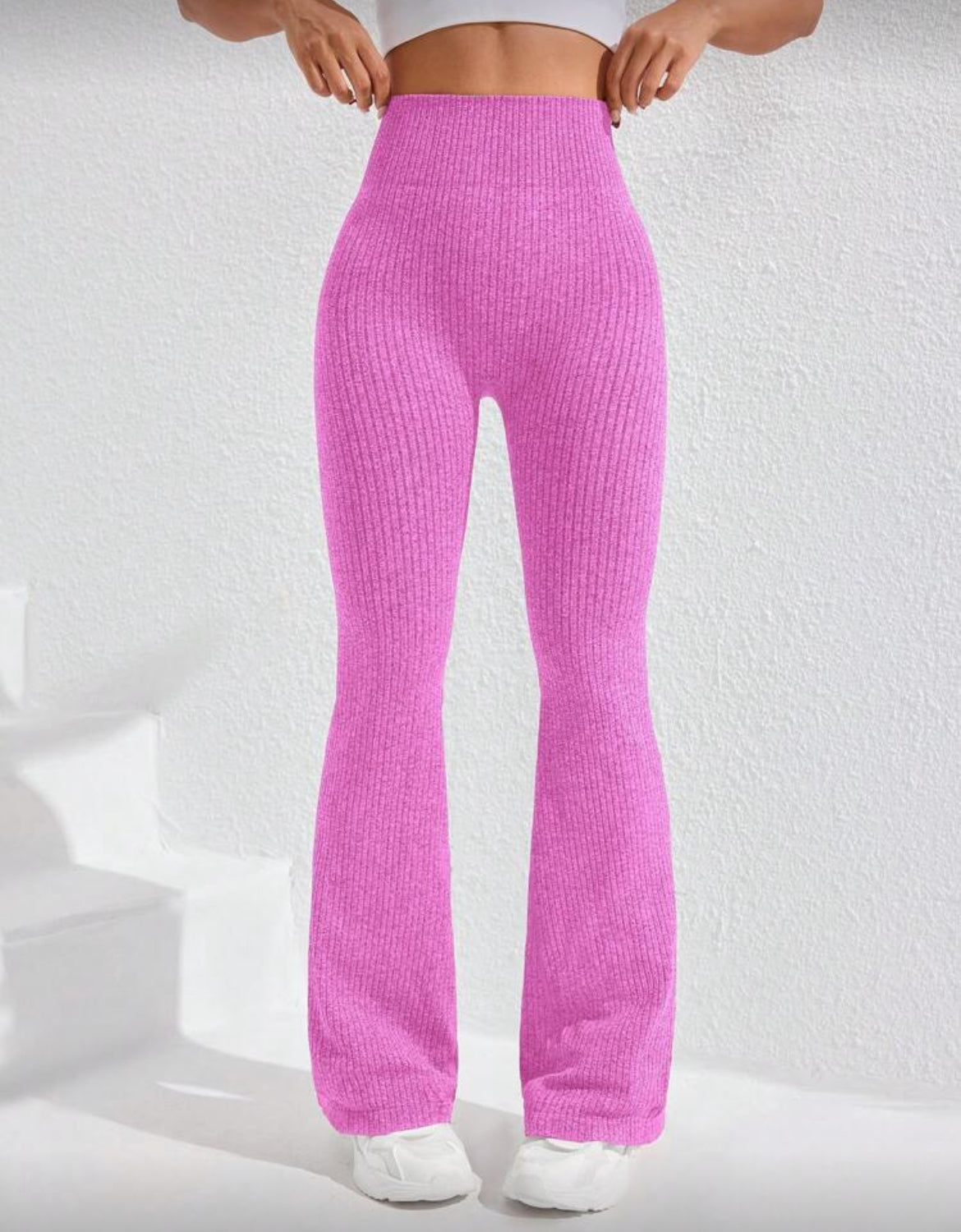 High Waisted Seamless Casual Solid Color Yoga Pants Leggings