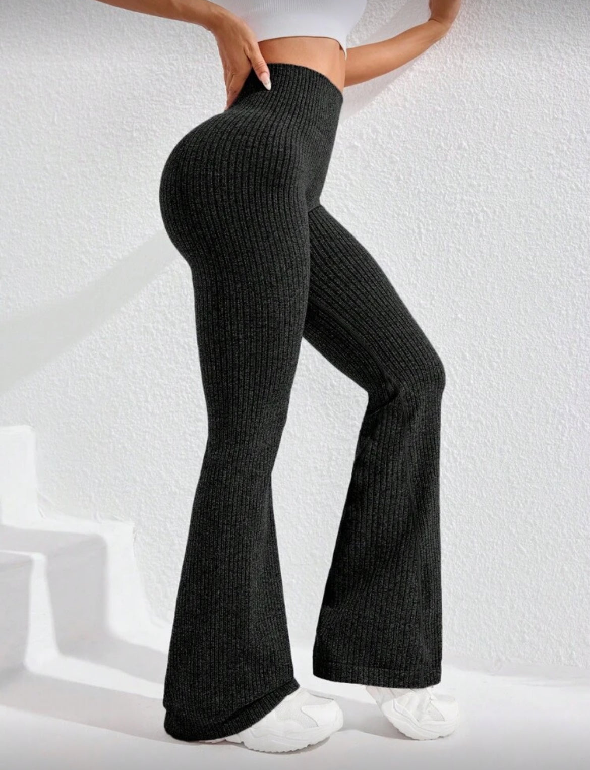 High Waisted Seamless Casual Solid Color Yoga Pants Leggings