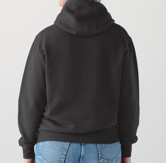 NEW V.A Beauty Sensual Black XOXO Fleece Hoodie